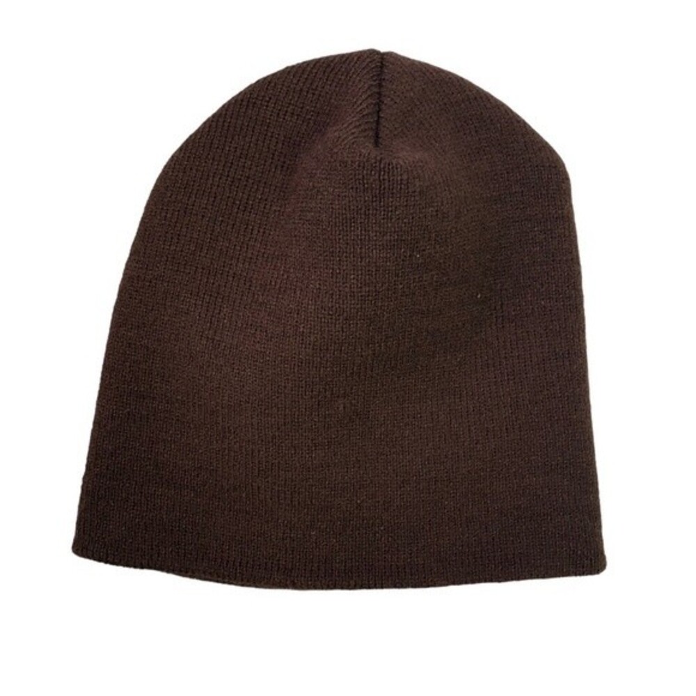 Unisex Dark Brown Beanie